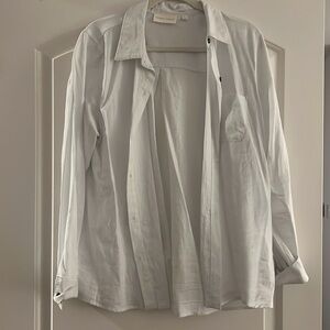 Sunny Leigh White linen blouse